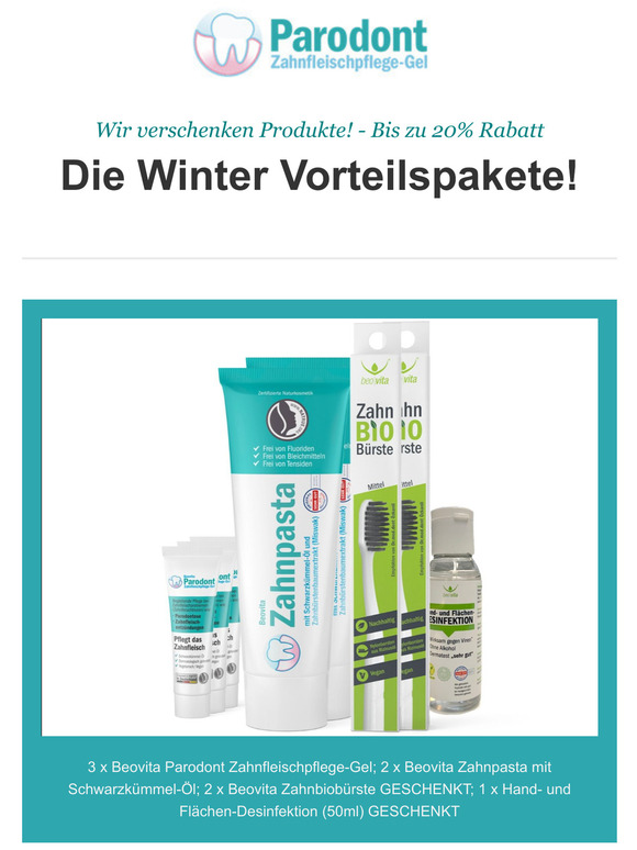 Die Winter Vorteilspakete | Jetzt Zuschlagen
