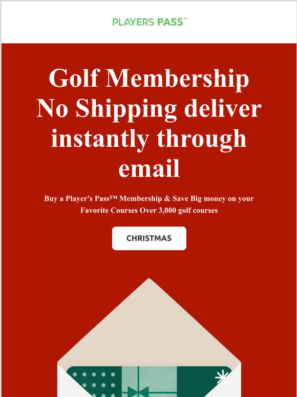 Last Chance for the Player's Pass Membership