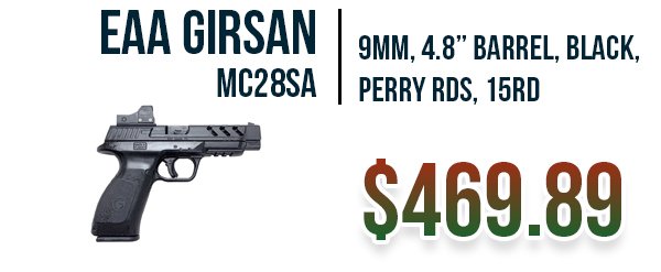 EAA Girsan MC28SA available at Impact Guns!