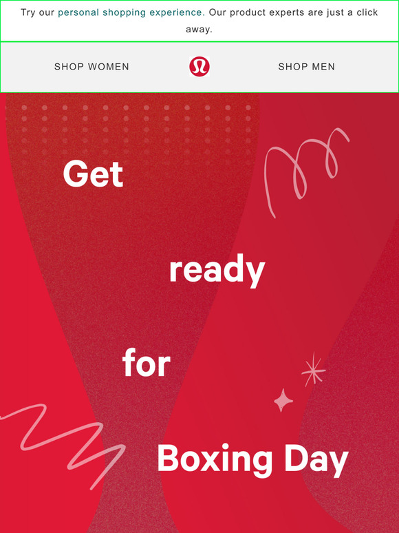 lululemon Boxing Day starts early Milled