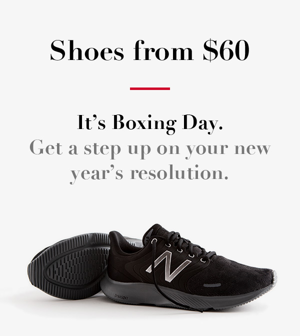 new balance boxing day sale