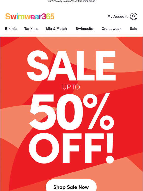 📢 Sale now on - up to 50% off!