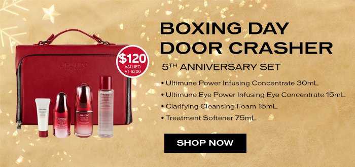 Shiseido Canada Your Exclusive Boxing Day Gift Awaits