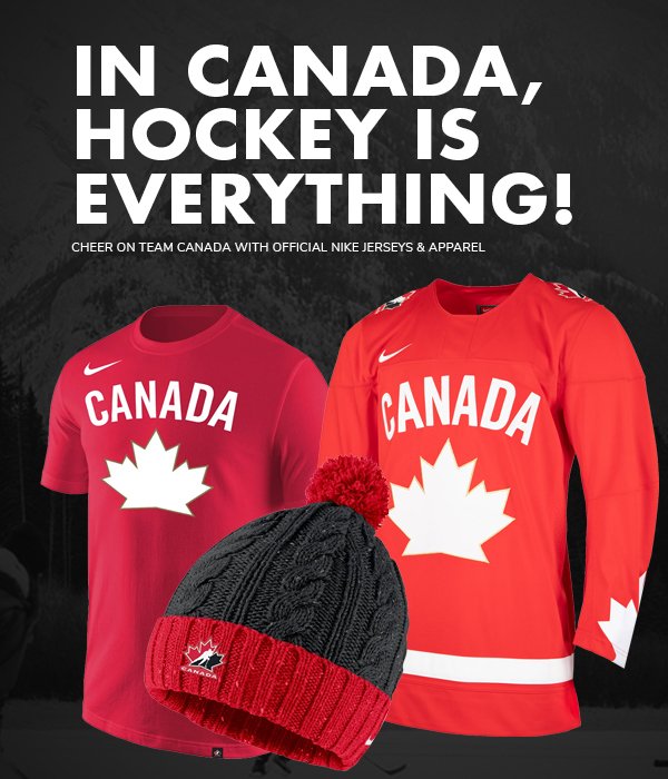 Shop Official Nike Team Canada Apparel 