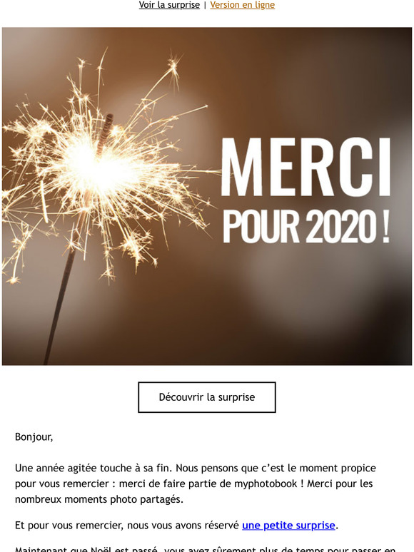 Nous vous REMERCIONS !