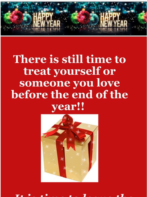 There is still time to treat yourself or someone you love...❤