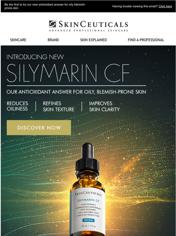 skinceuticals silymarin cf