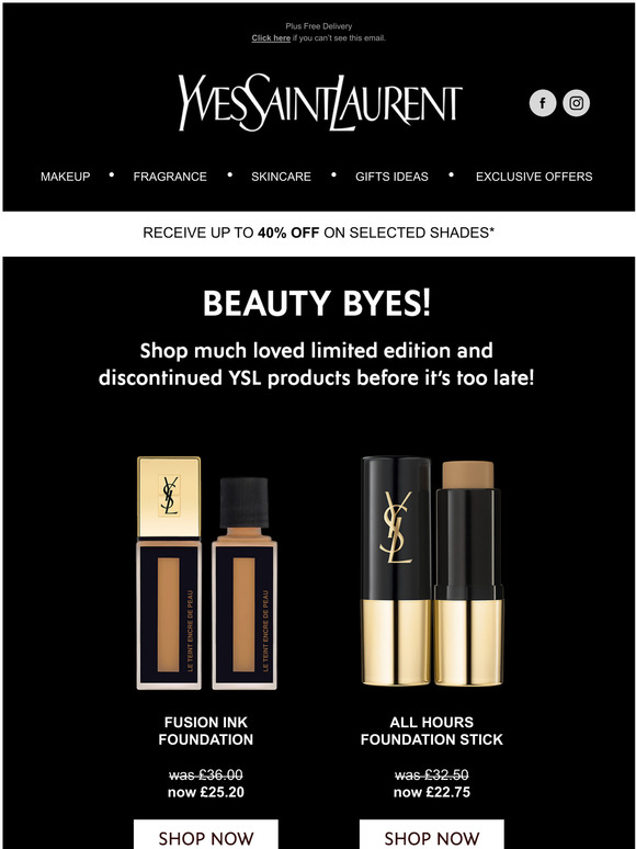 beauty byes ysl