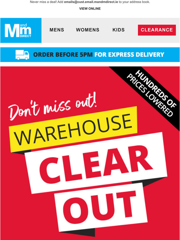 m&m direct mens clearance t shirts
