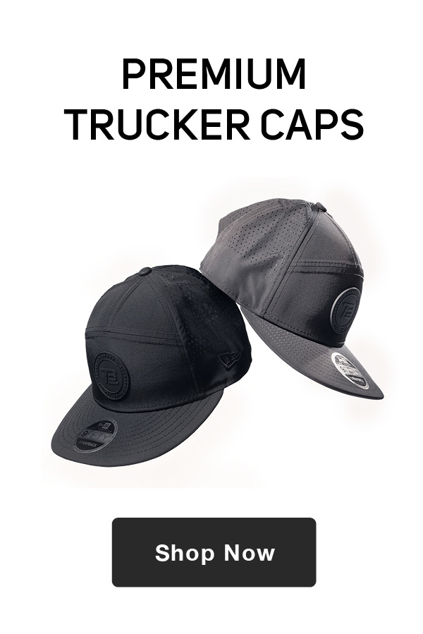 new era x tb12 premium trucker cap