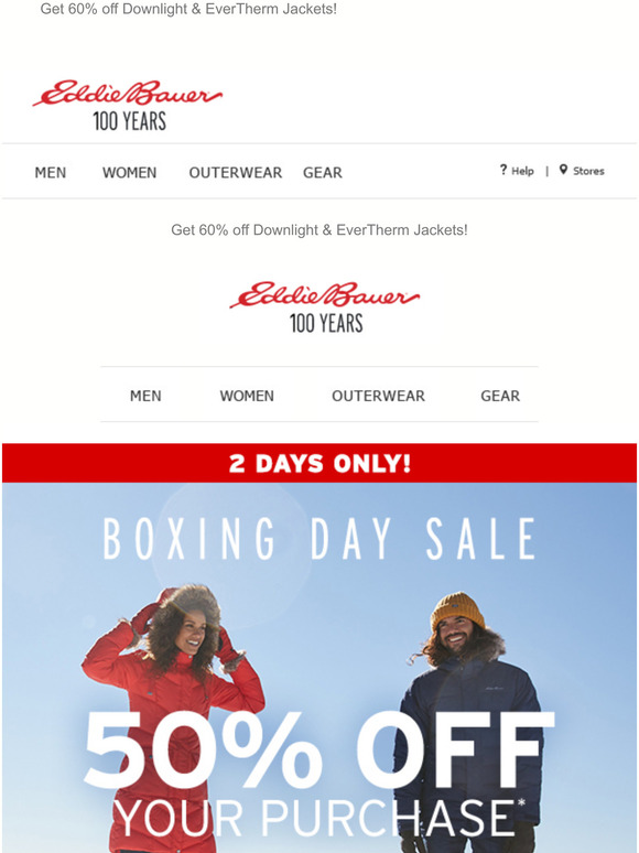 boxing day sales jackets