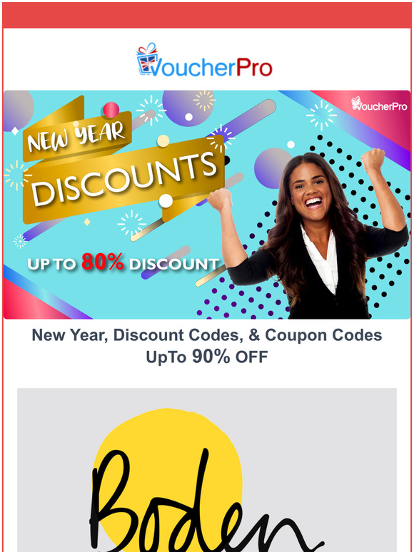 Best Deal of Discounts Coupons at VoucherPro this New Year