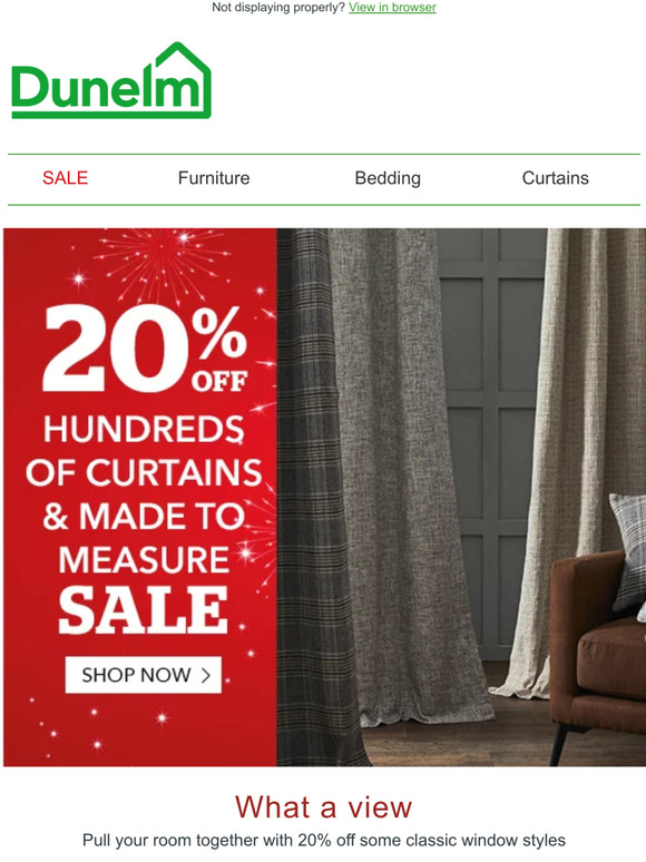 Dunelm 20 Off Hundreds Of Curtains Including Made To Measure Milled   C@2x 