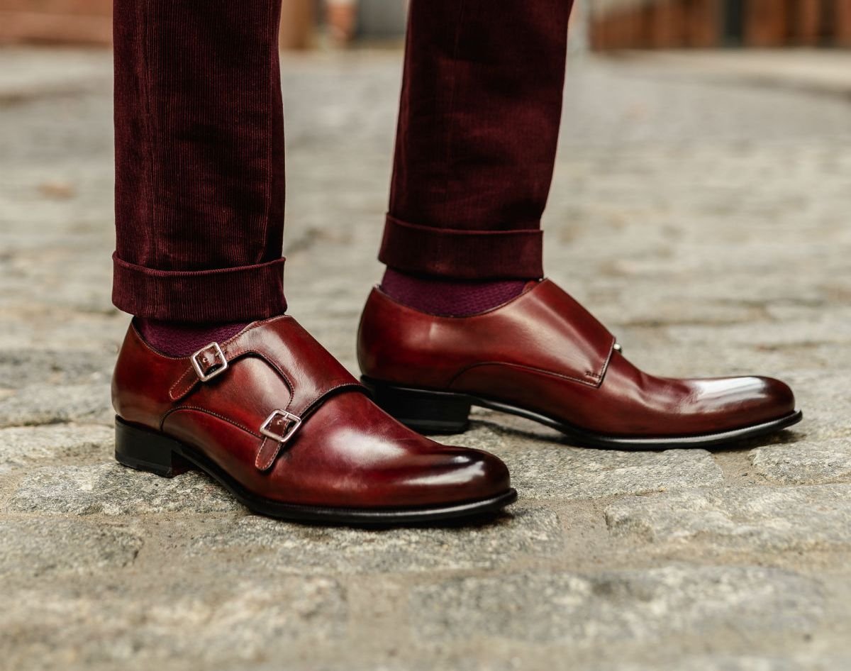 Paul Evans LLC: Get 'em while you can! Oxblood double monk straps are ...