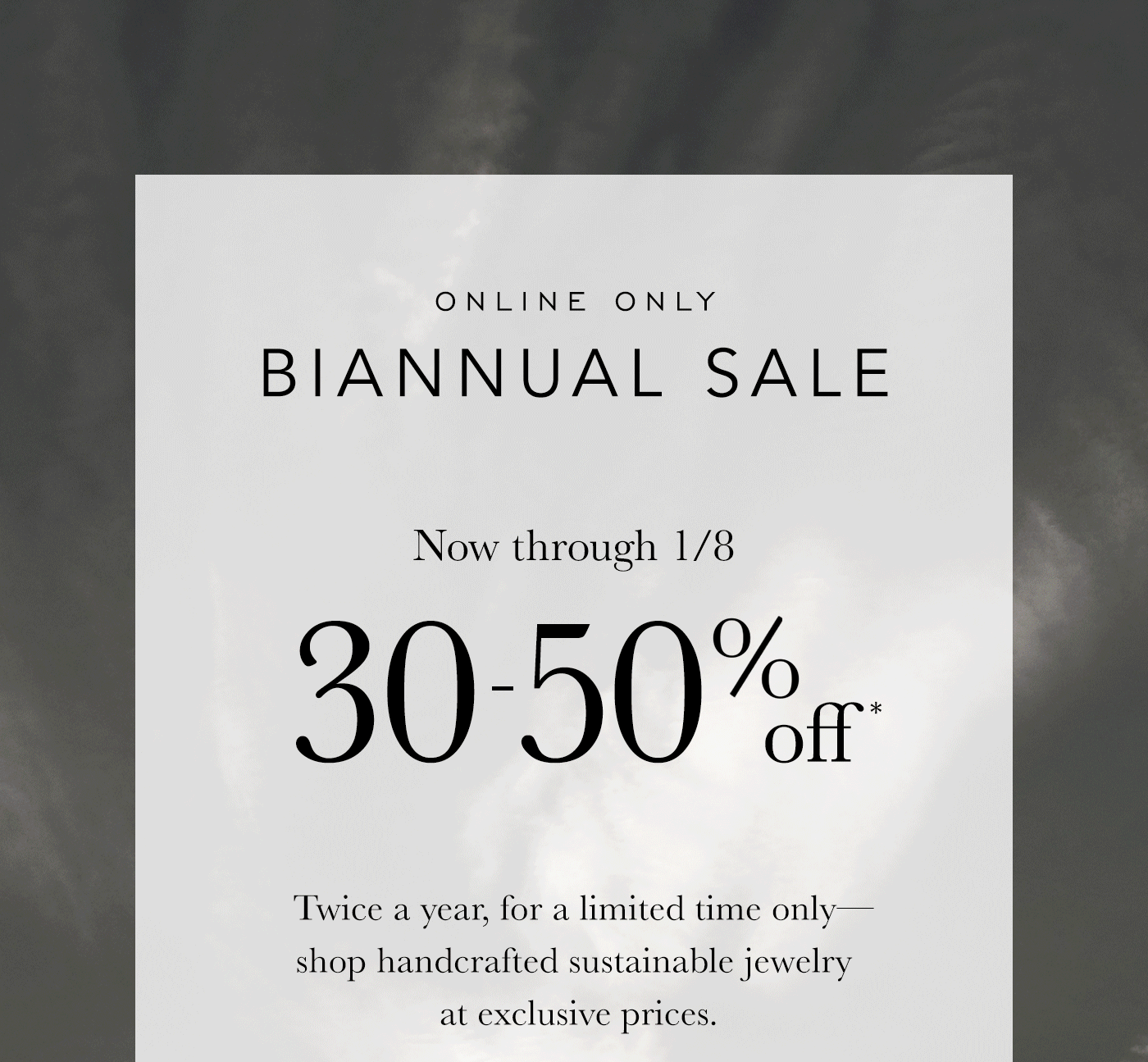 John Hardy The Biannual Sale is now Milled