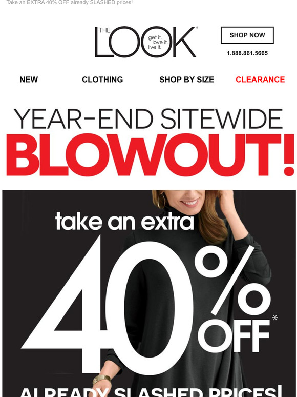 YES…Our Year-End Sitewide Blowout Is ON!