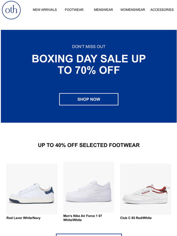 Off The Hook: Pssst we've extended Boxing Day sales! | Milled