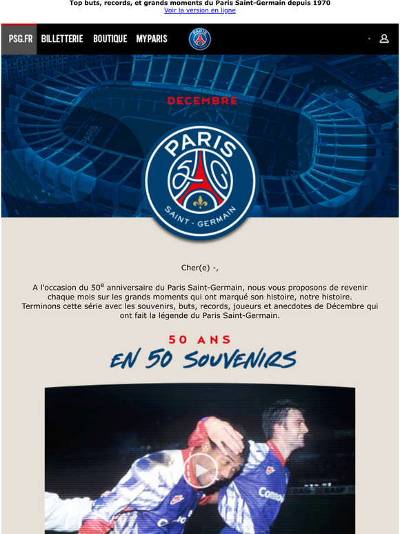 Boutique Officielle Du Psg Email Newsletters Shop Sales Discounts And Coupon Codes Page 3