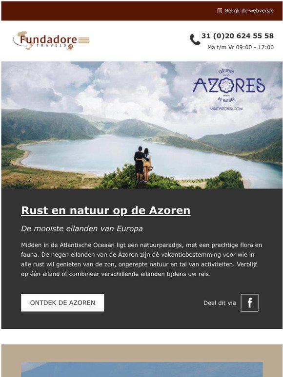 De Azoren, onontdekt natuurparadijs