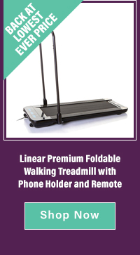 linear folding treadmill ideal world