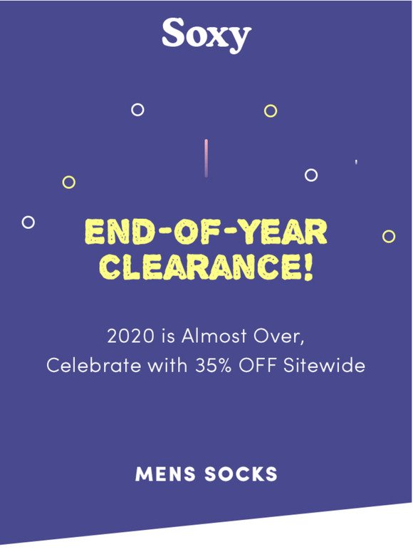 Save 35% before the ball drops! 🥳