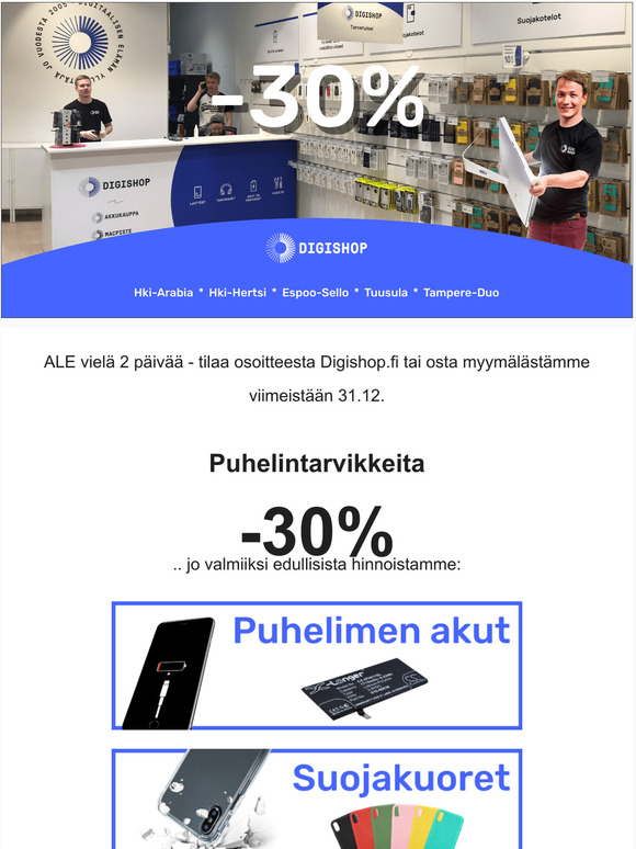 2 päivää jäljellä 🔥