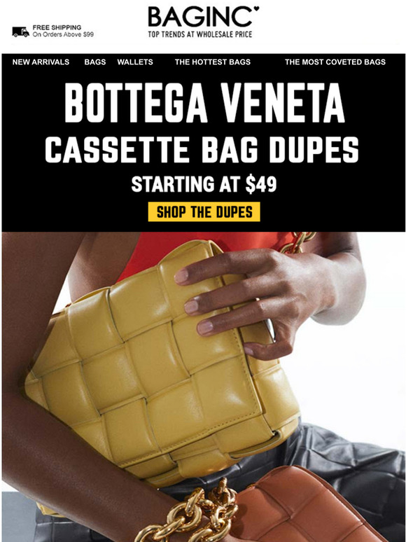 bottega veneta cassette dupe