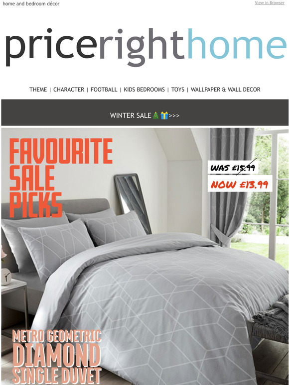 Winter Sale has started here at Price Right Home... 🎁