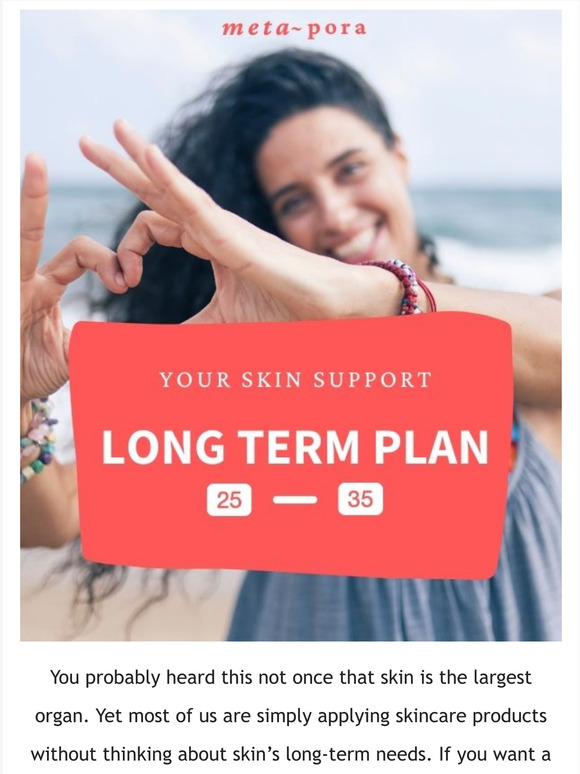 👉Your long-term skin plan is here 👈