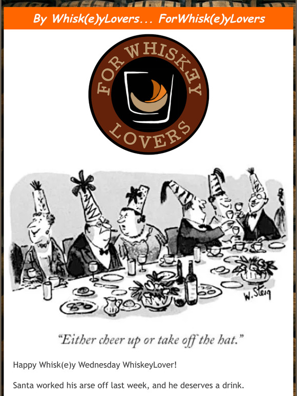 Happy Holidays WhiskeyLovers: - We're cleaning out the back room!