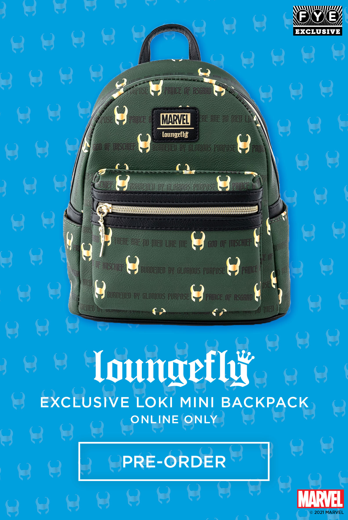 marvel loki backpack