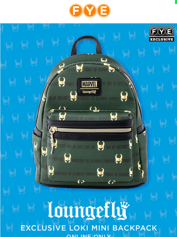 loungefly loki mini backpack