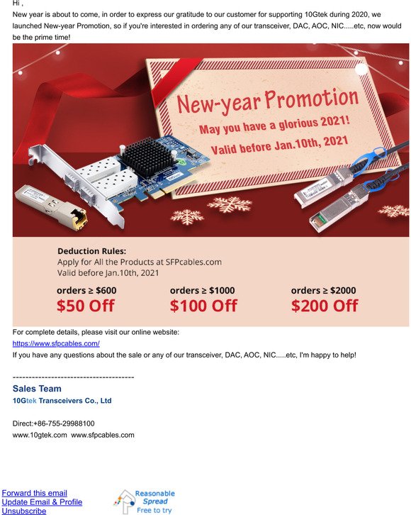 New-year Promotion