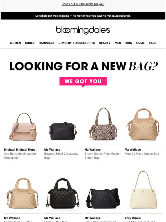 mz wallace bowery crossbody bag