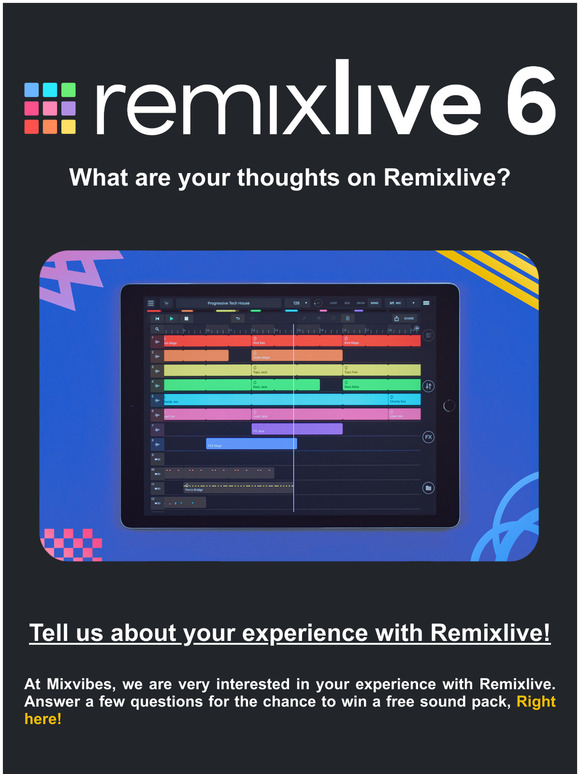 Give us a quick feedback and try to win a free sample pack!