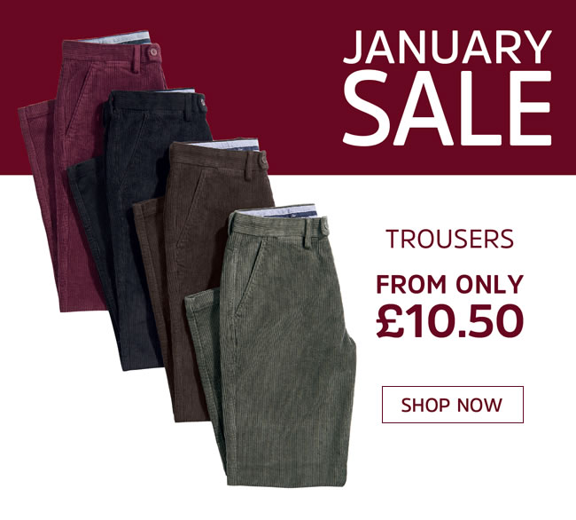 Samuel-Windsor: Trousers from only £10 