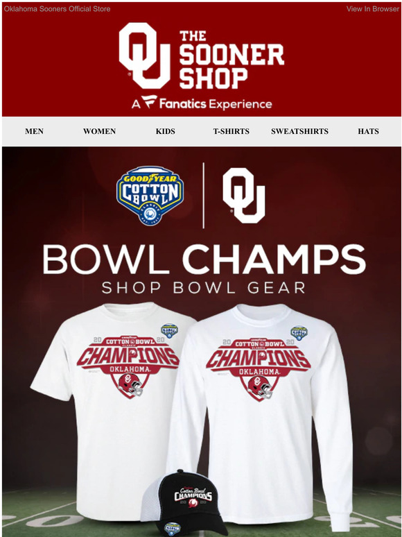 oklahoma sooners cotton bowl shirts