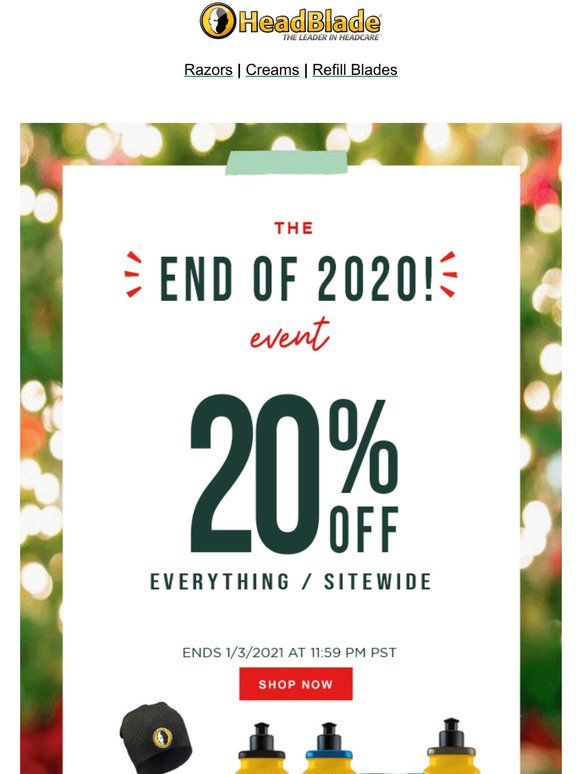 📢 Last Chance for New Year Essentials! Shop & Save 20%
