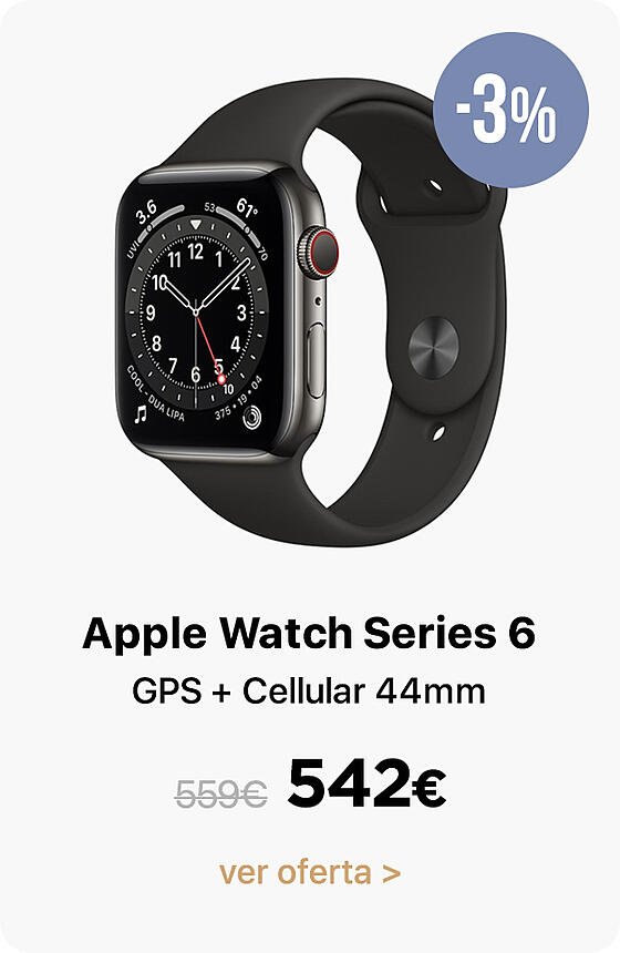 Apple watch series 6 gps y cellular