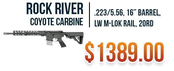 Rock River Coyote Carbine available at Impact Guns!