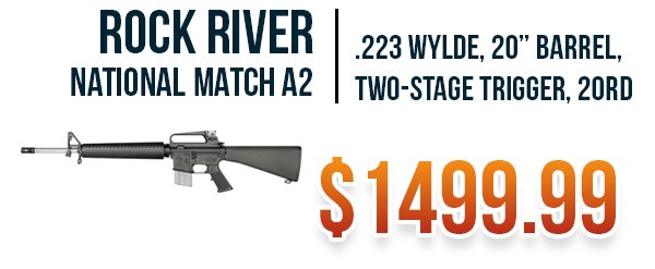 Rock River National Match A2 available at Impact Guns!