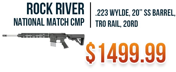 Rock River National Match CMP available at Impact Guns!