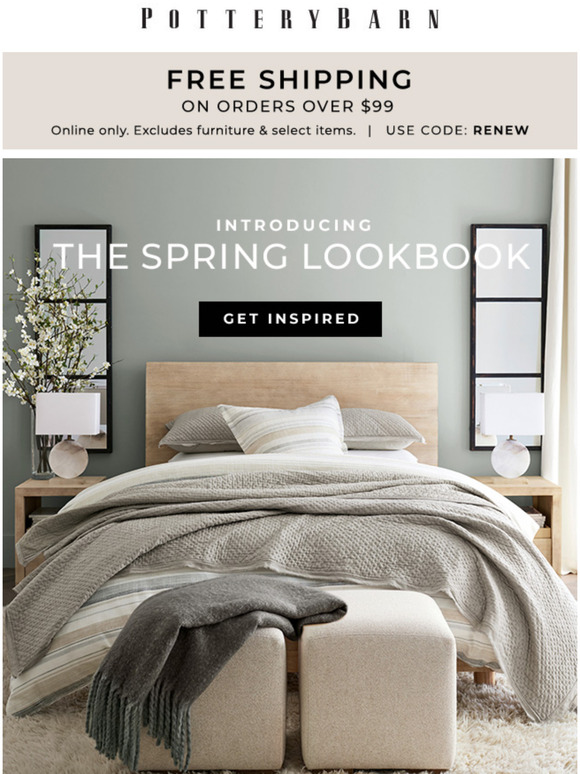 Pottery Barn Introducing our Spring Lookbook Milled