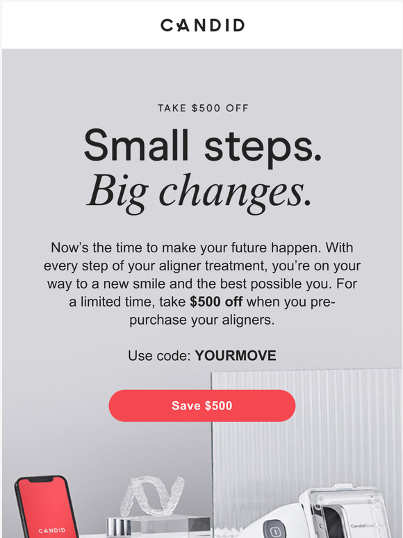 Start the year with $500 off