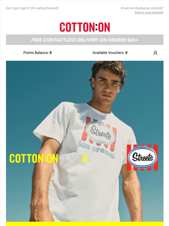Cotton On Australia COTTON ON X STREETS IS HERE 🍦 Milled
