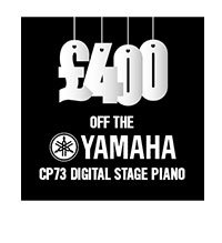 £400 off the Yamaha CP73 digital stage piano.