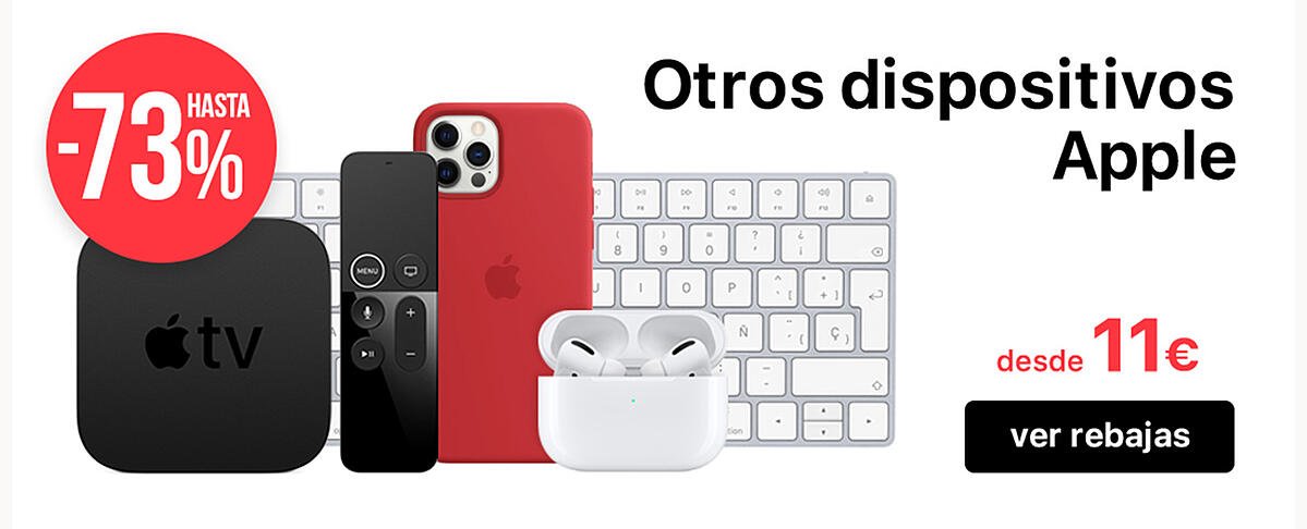 Rebajas en otros dispositivos Apple