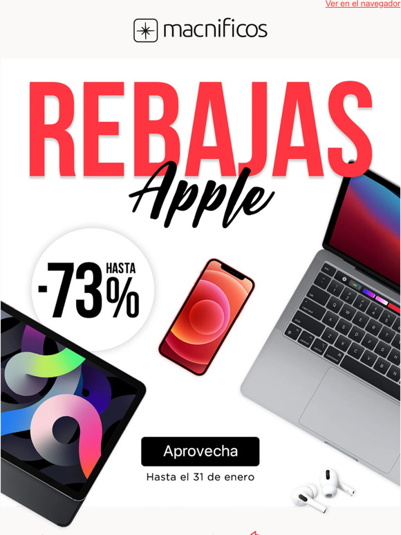 Rebajas Apple, comenzamos bien el año.