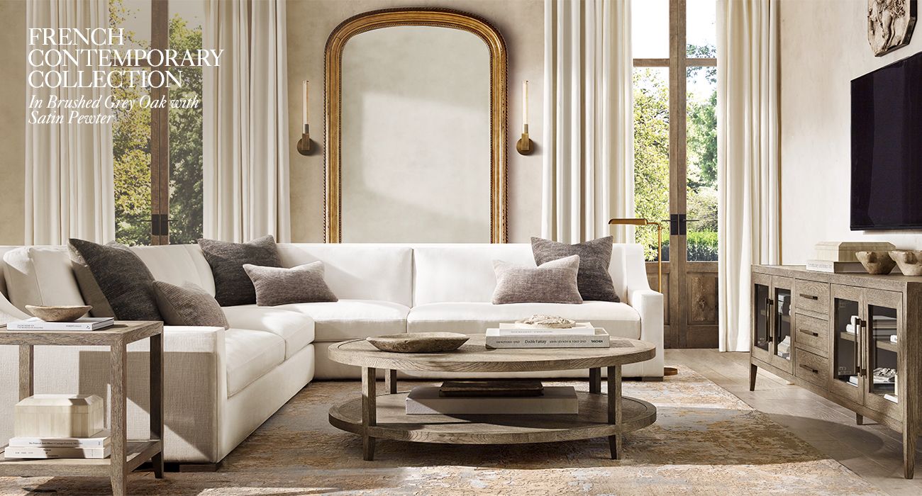 Restoration Hardware Explore the French Contemporary Collection by the