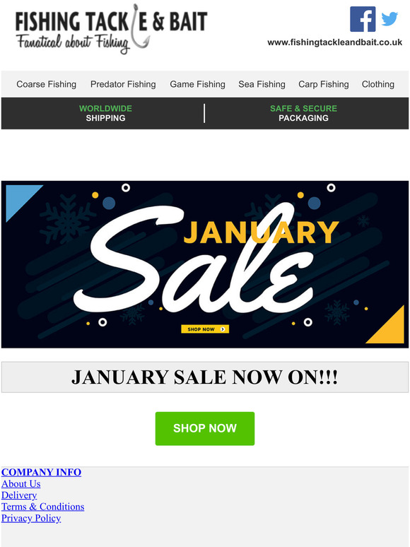 coarse fishing tackle for sale